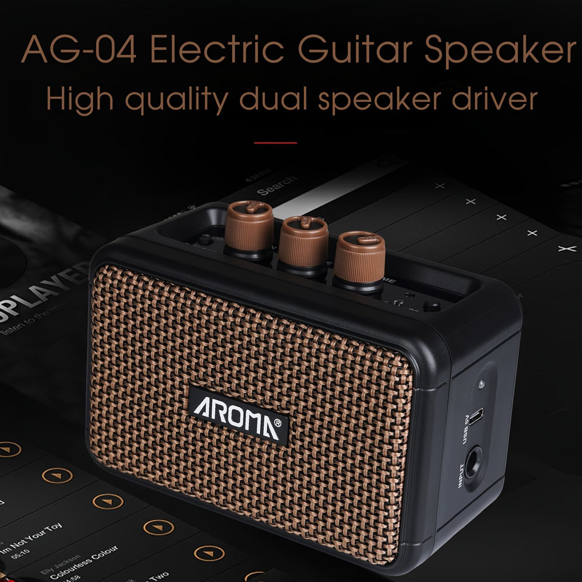 ag 04 electric guitar amplifier wireless speaker
