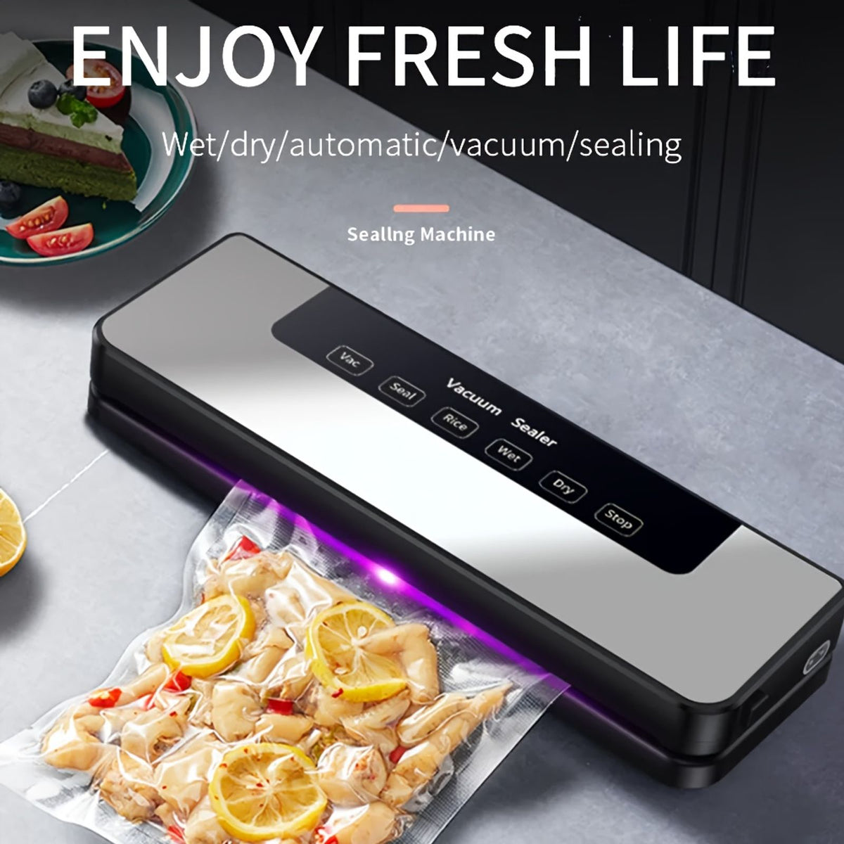 65 kpa commercial food vacuum sealer machine seal 50 free image 5