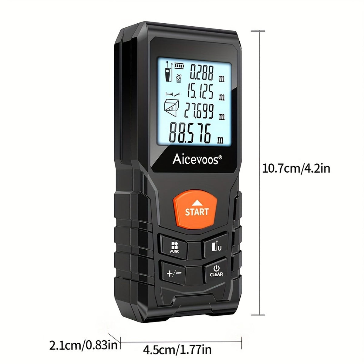 digital laser rangefinder 50m 70m 100m 120m laser image 16