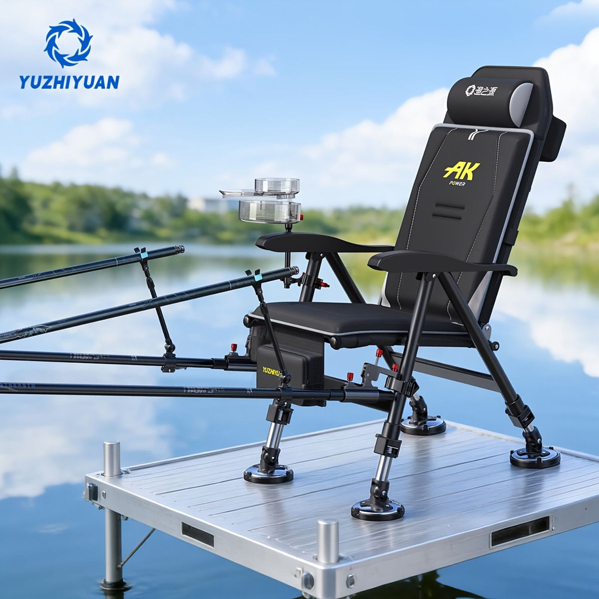 2026 new style european fishing chair new 4 level image 2