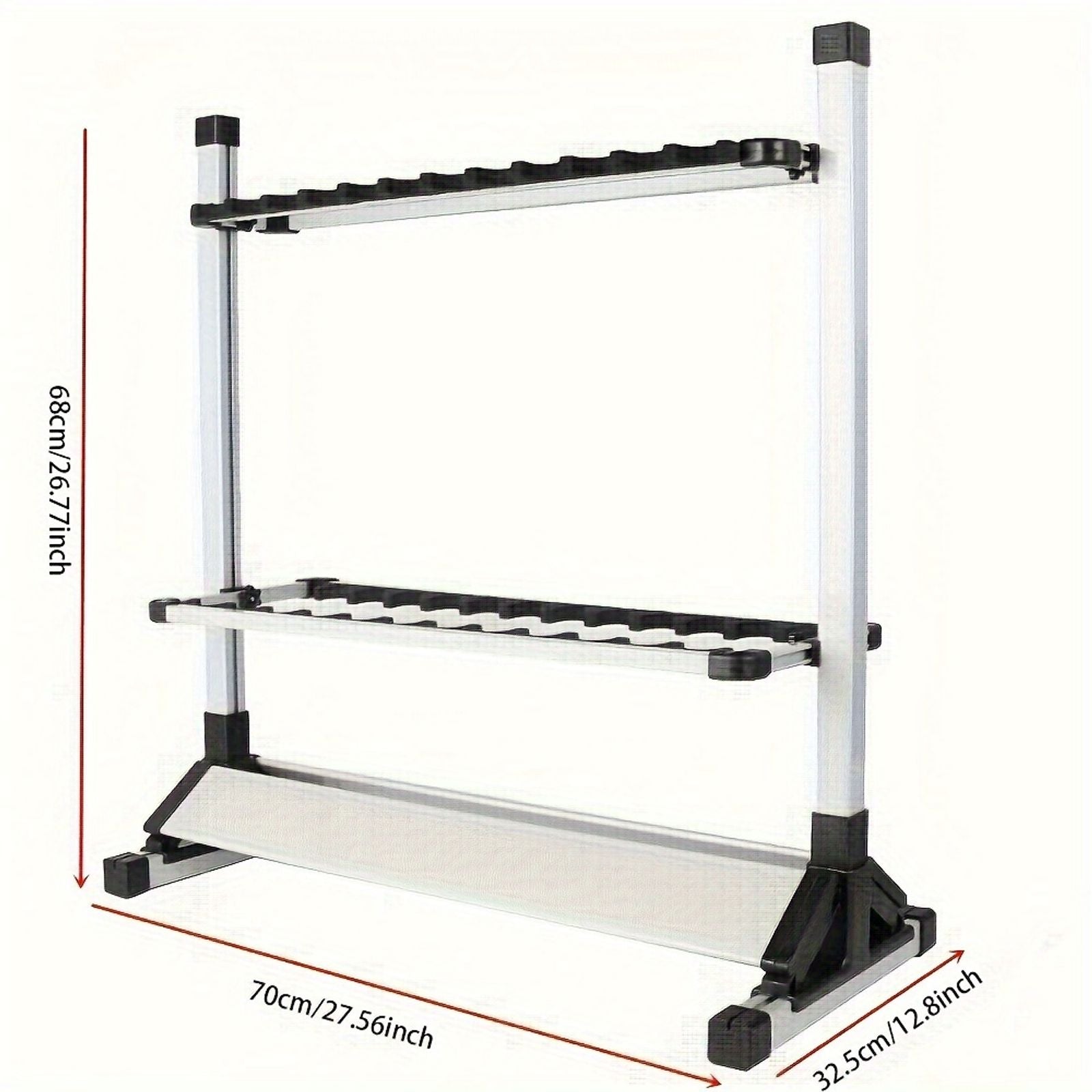 portable fishing rod holder made metal aluminum alloy image 6