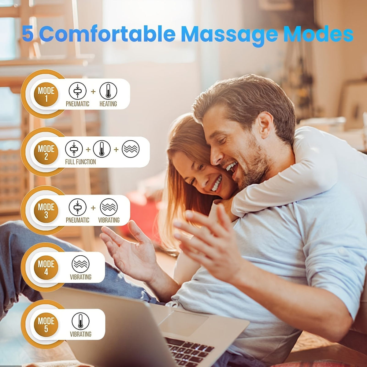 4d massager pneumatic vibration massage hot image 9