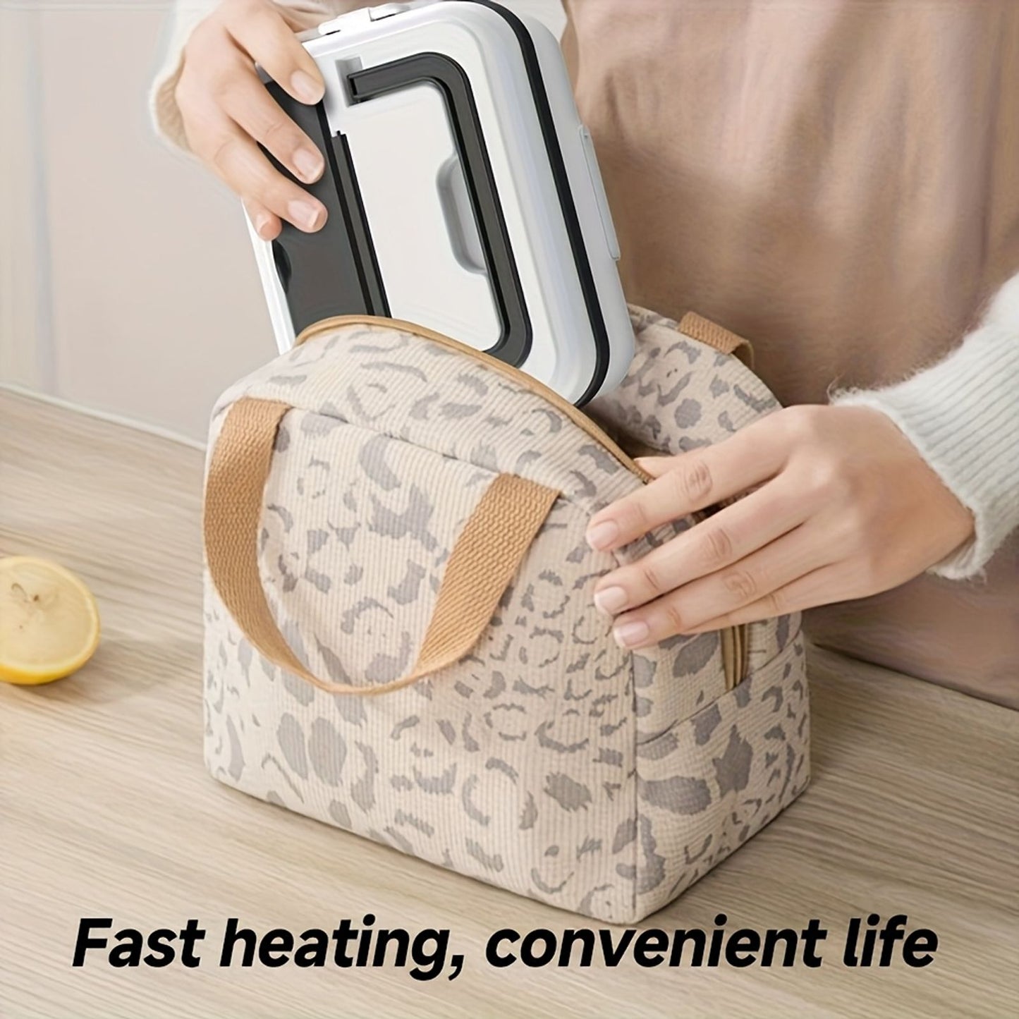 portable lunch box 8000mah rechargeable image 2