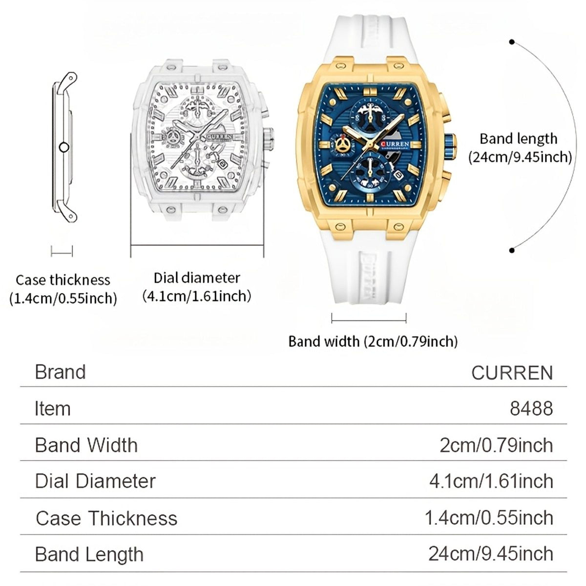 new mens watch original brand fashionable luxurious image 5