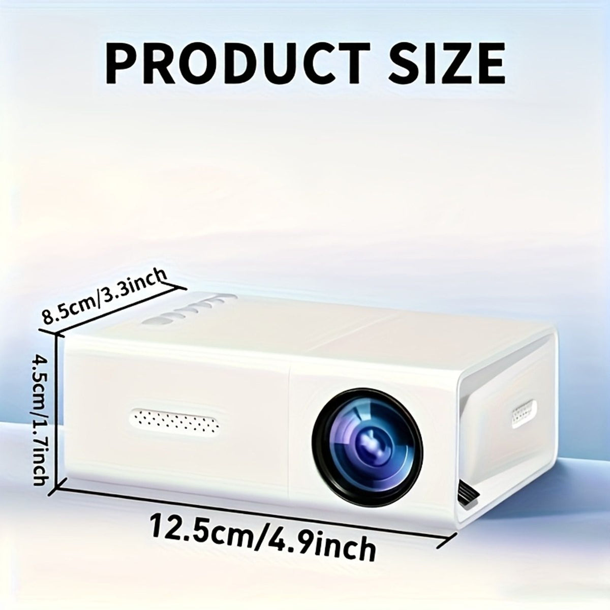 portable mini projector compact handheld no adapter included image 5