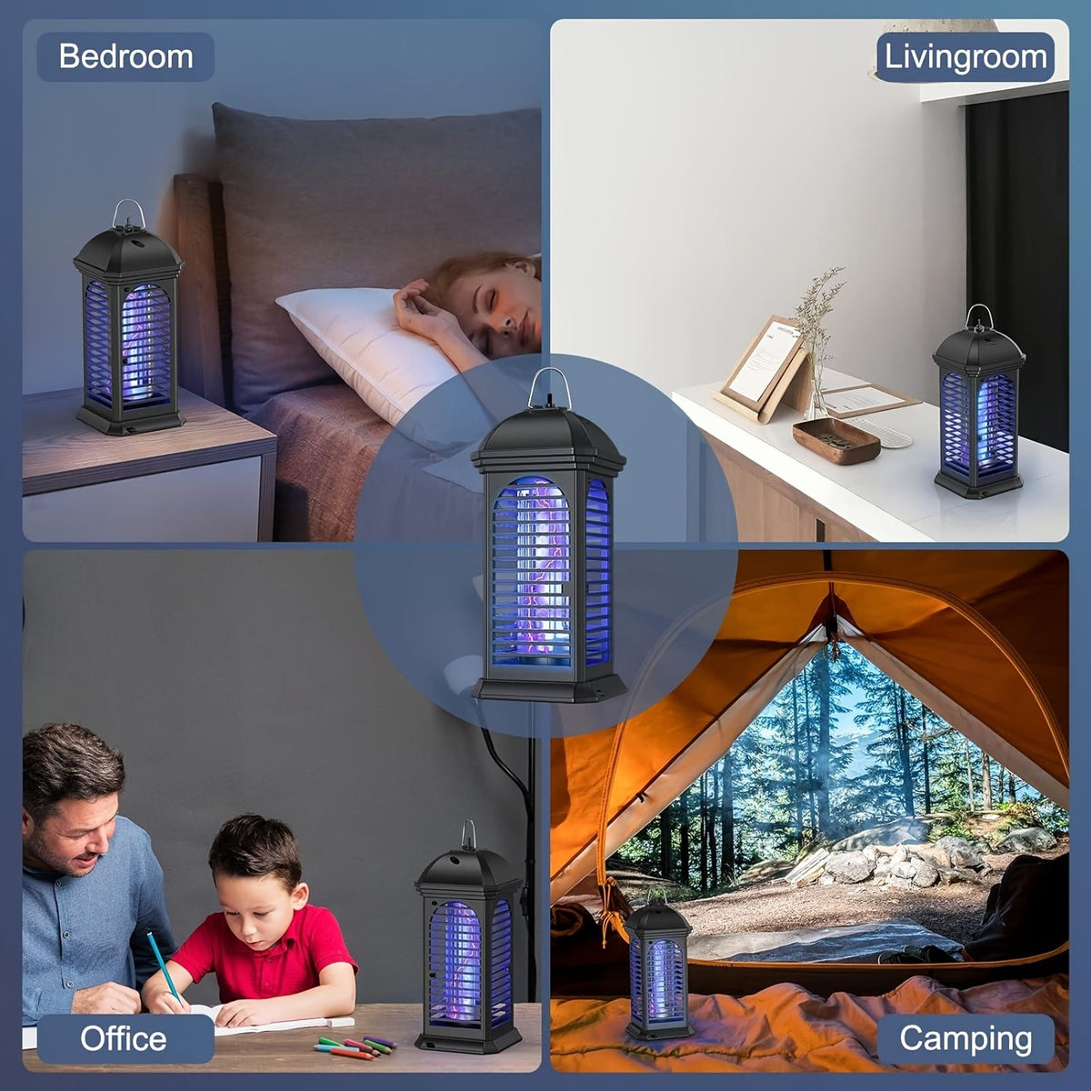 bug zapper zapper fly trap electronic image 5