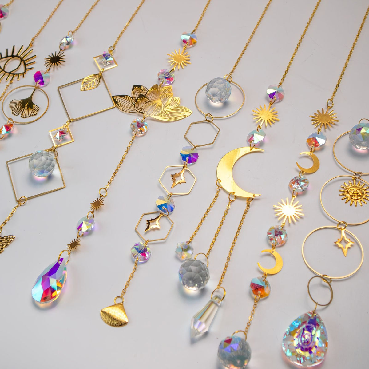 sun catchers 10pcs crystal suncatcher prism hanging kit image 4