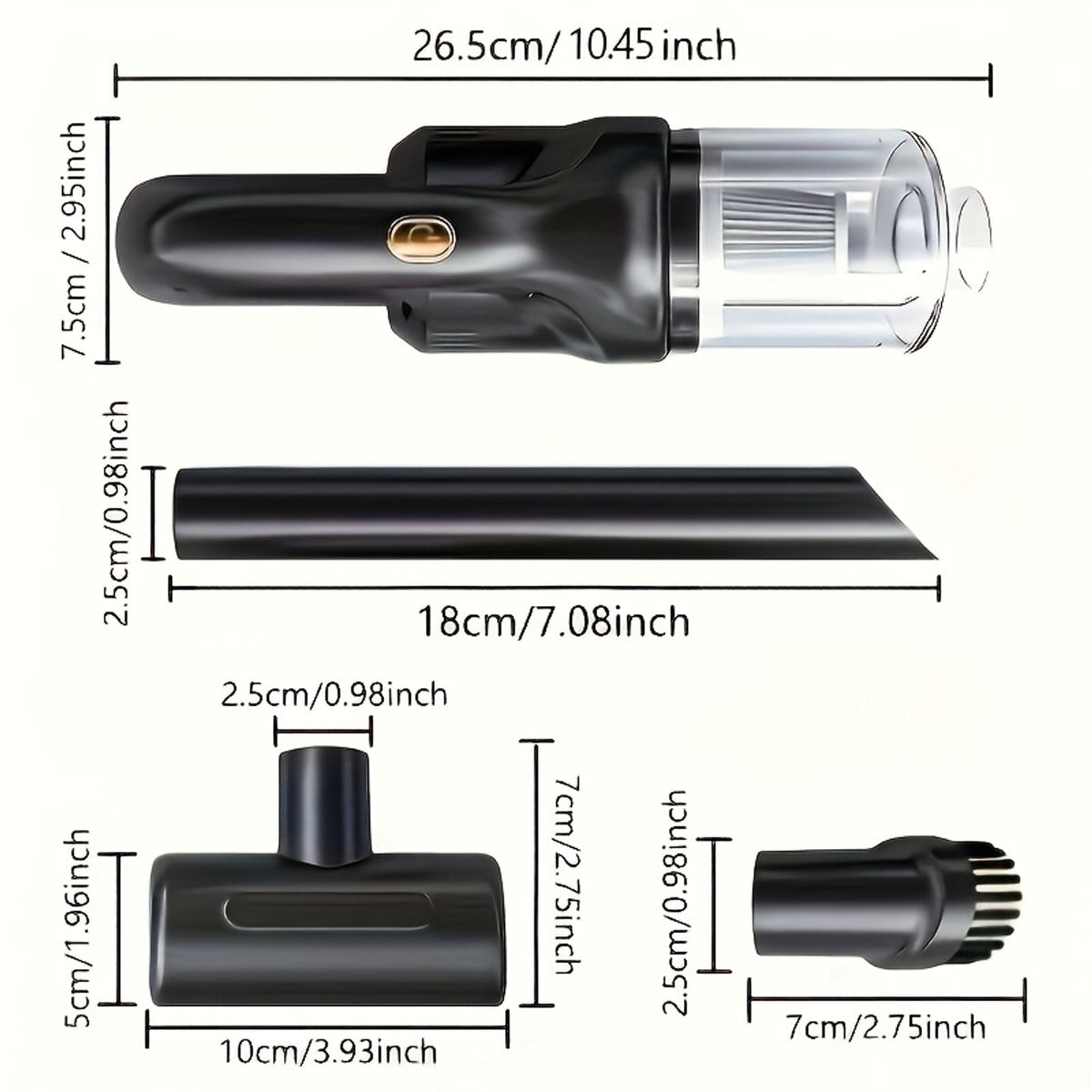 usb charging wireless handheld vacuum cleaner super suction image 7