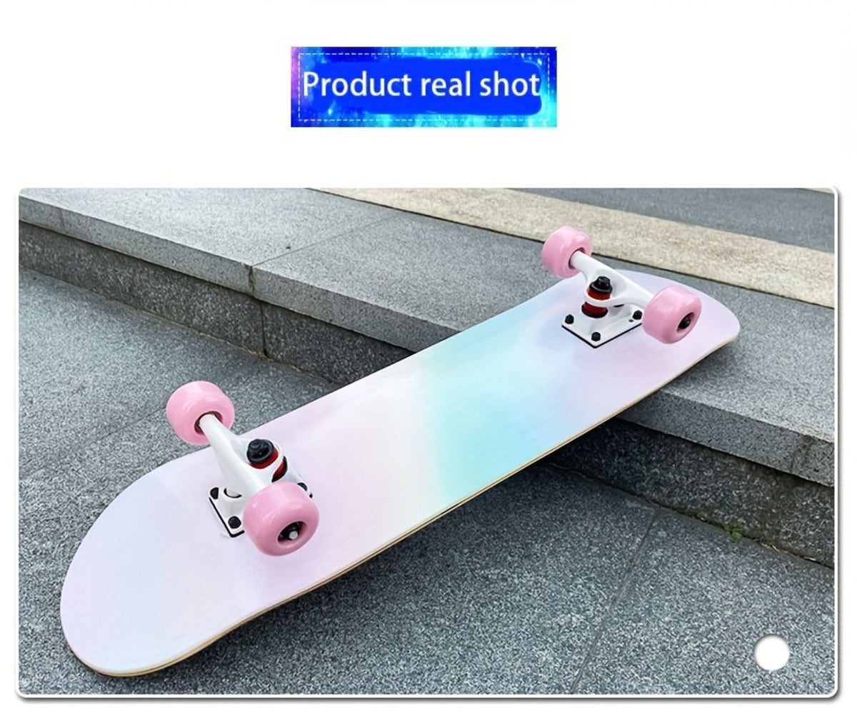 1pc complete skateboard 54 36mm 2 13 1 42in high image 8