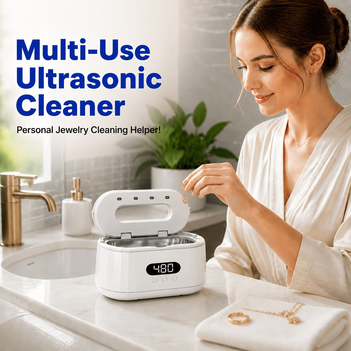 technology jewelry cleaner 49khz image 8