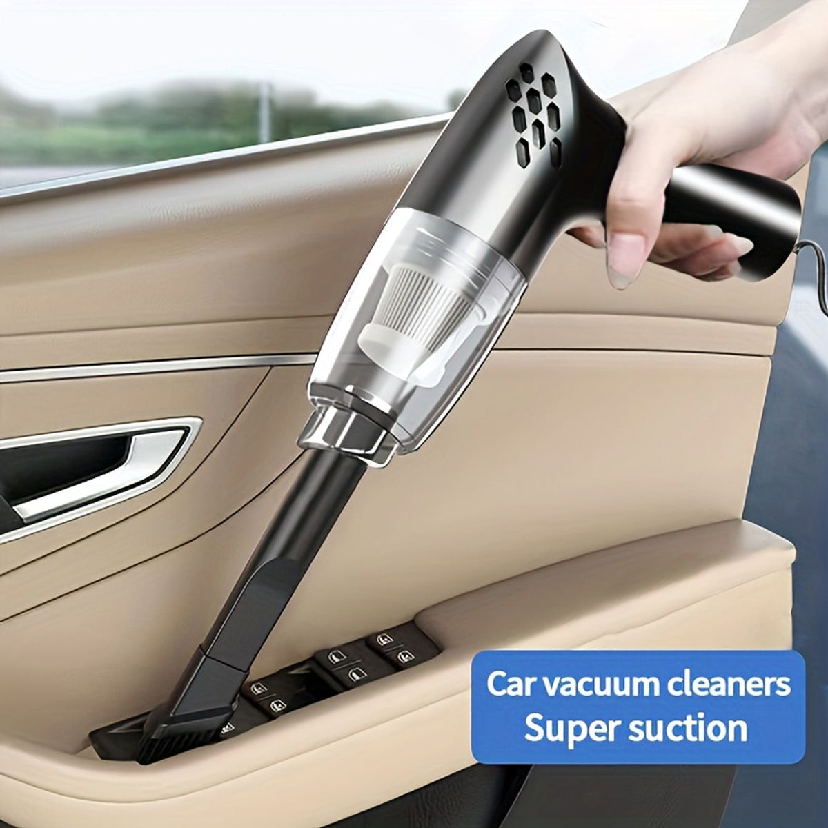 12v 5100pa hand held car vacuum cleaner super strong suction