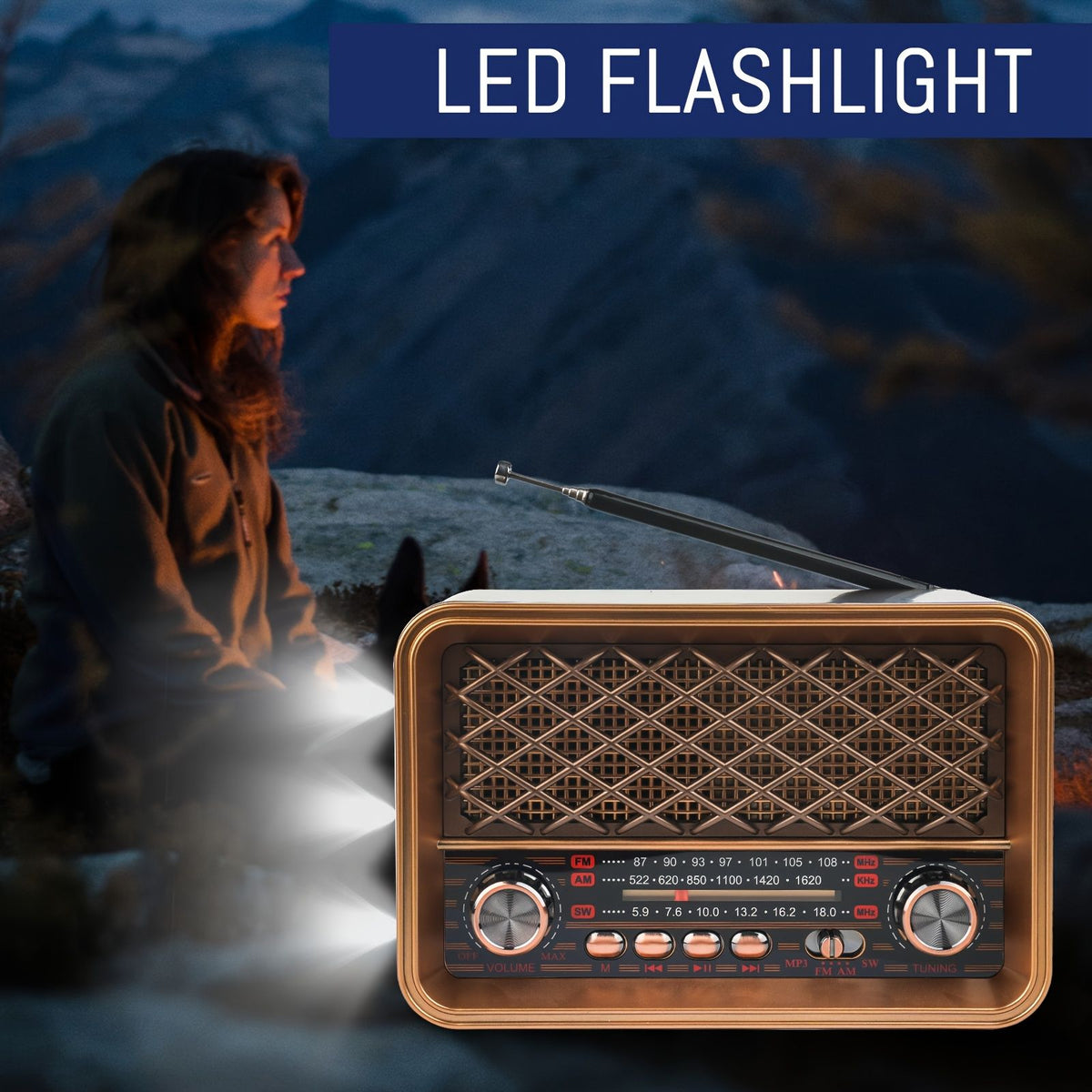 hr 31btl portable radio fm vintage speaker shortwave radio image 6