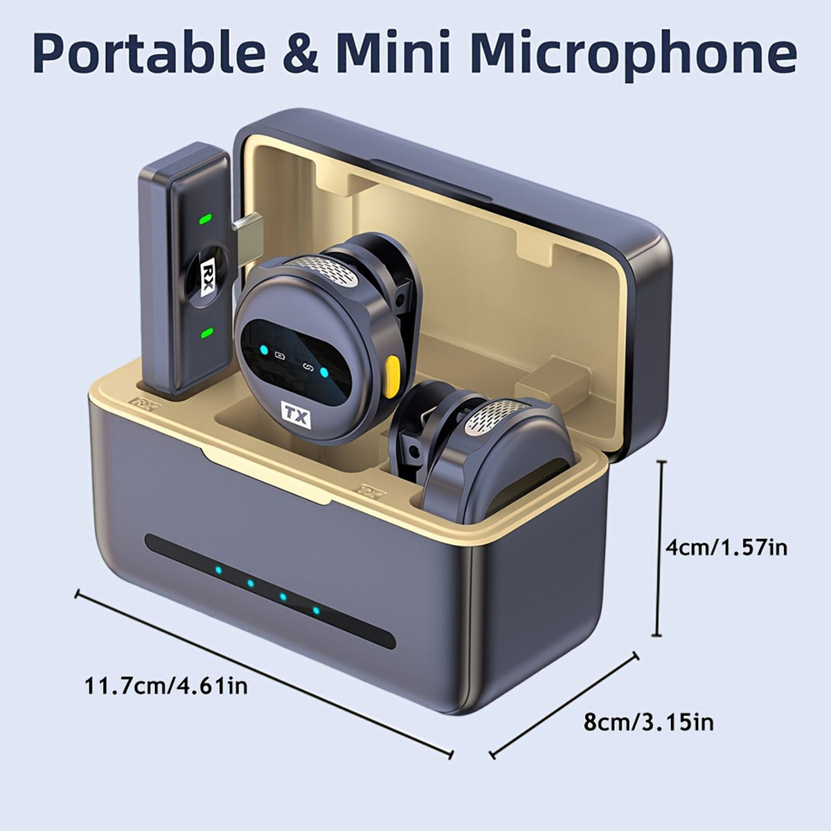professional wireless lavalier microphone noise reduction image 8