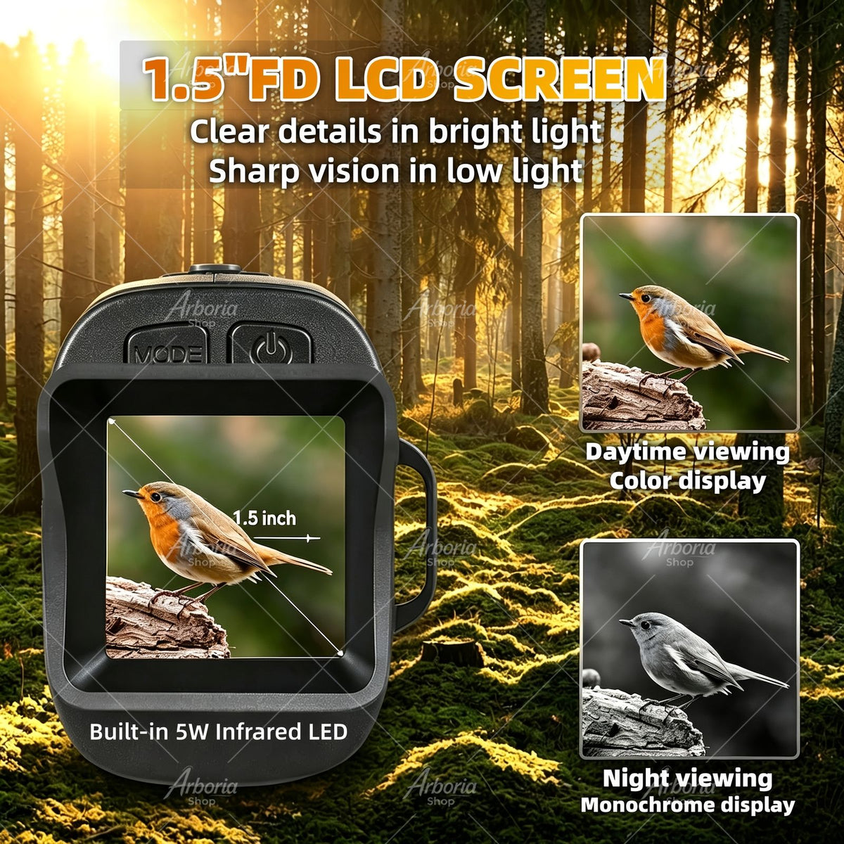 digital viewer infrared monocular 4k image 5