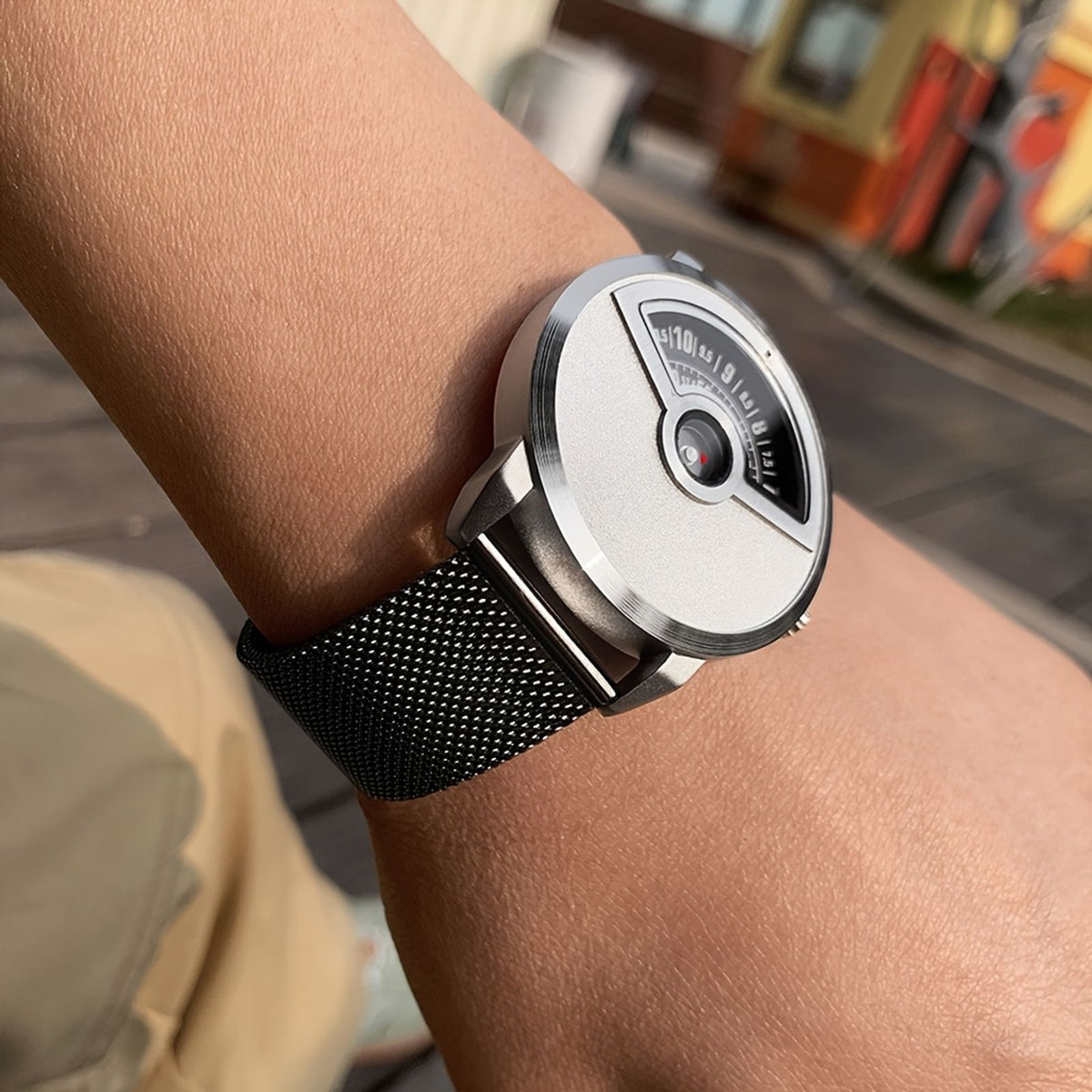 unisex quartz watch unique image 10