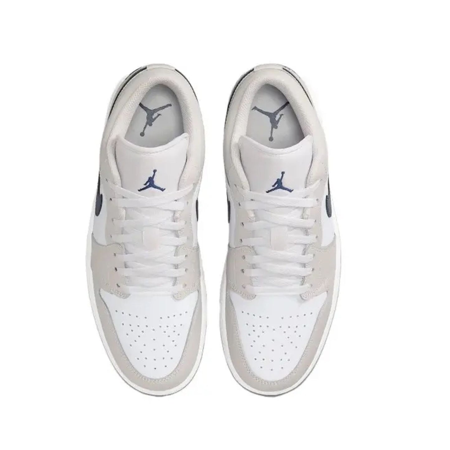 Nike Air Jordan 1 Low Georgetown Men’s Classic Athletic Sports Shoes, Daily Casual Fashion Walking Footwear image 4
