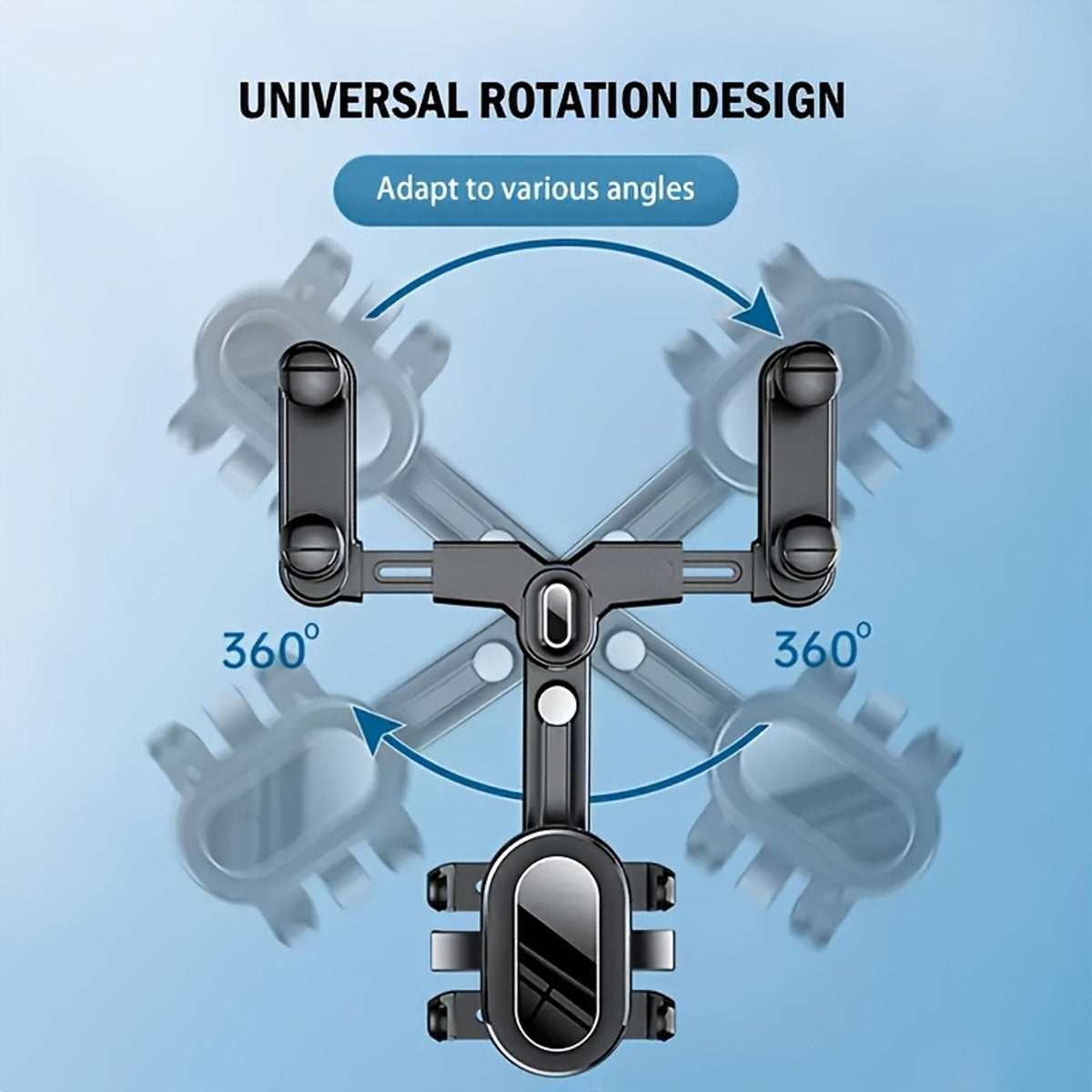 3 in 1 car phone holder car mobile phone stand vent slot image 3