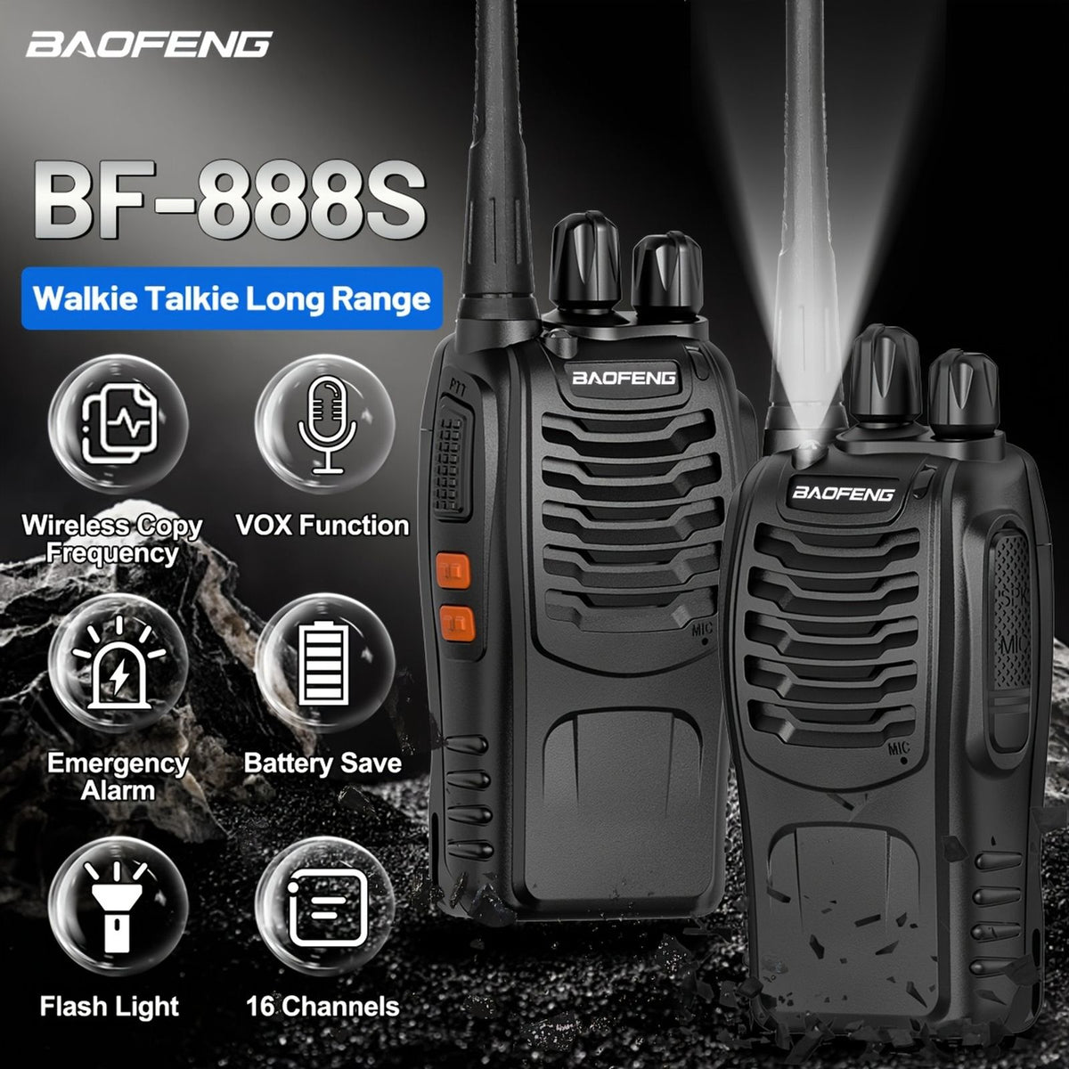 long range walkie talkies earpieces 16 image 3