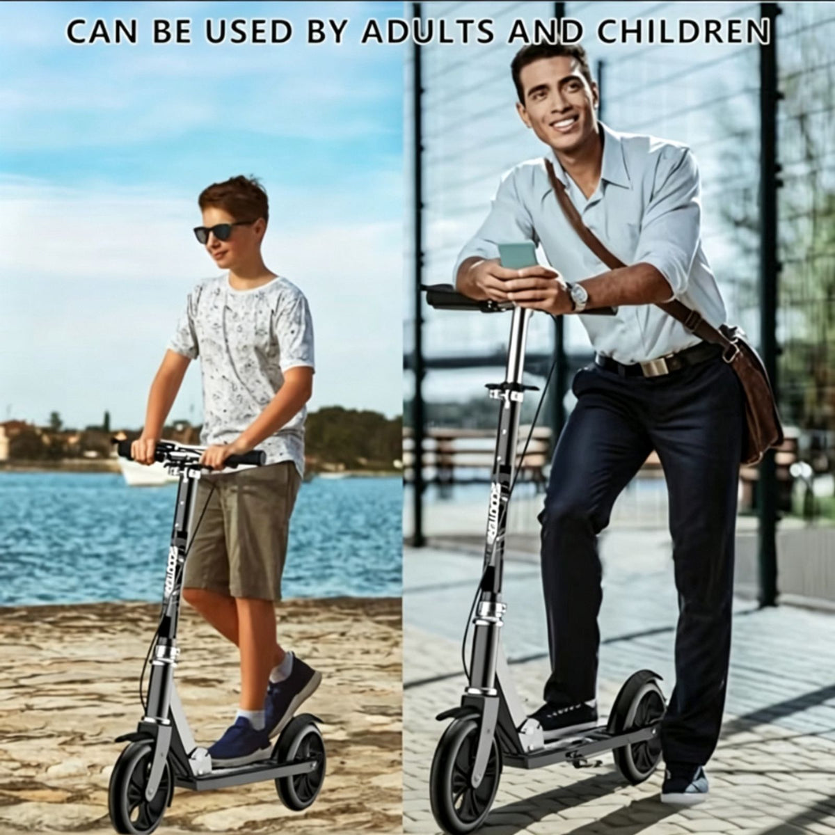 2026 new model adjustable height folding scooter 4 level image 3