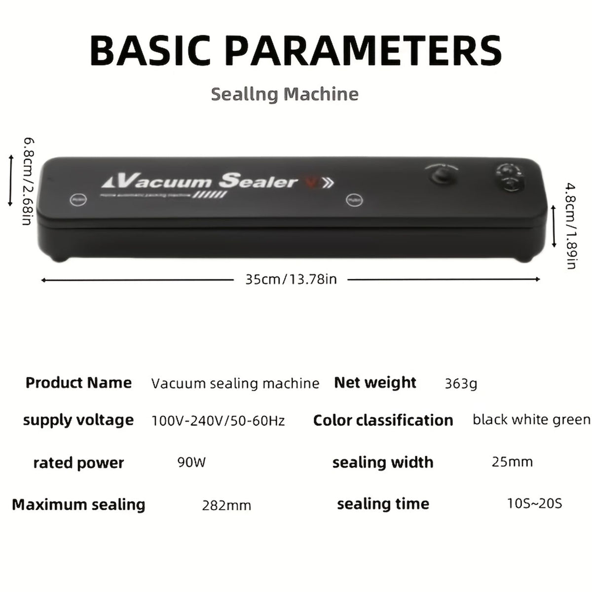 vacuum sealing machine set 55 sealed bags food preservation image 6