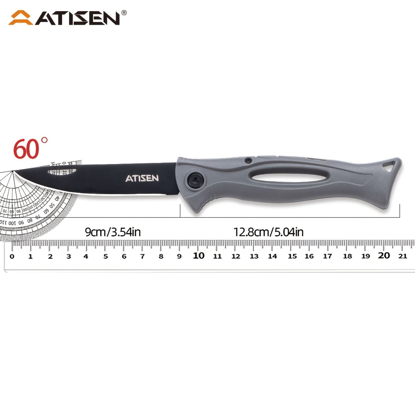 fish knife set bait knife shrimp tongs knife image 3