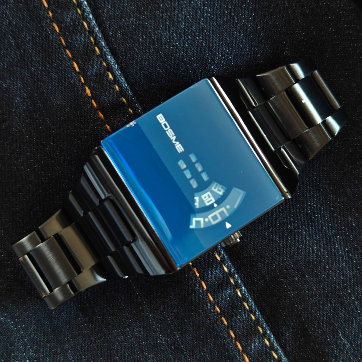 square dial mens watch business quartz wristwatch temu image 3