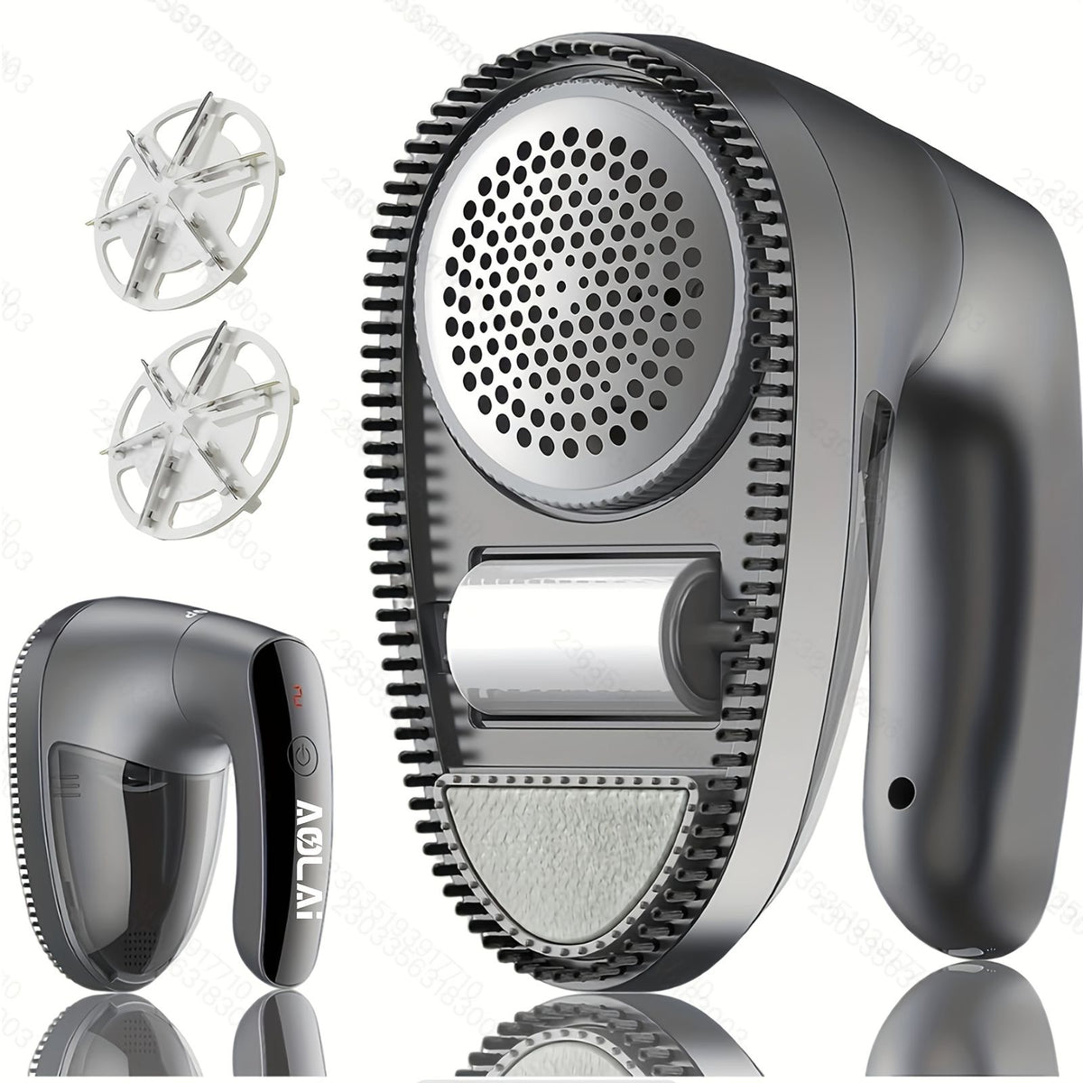 precision ground 6 leaf stainless steel fabric shaver 9000