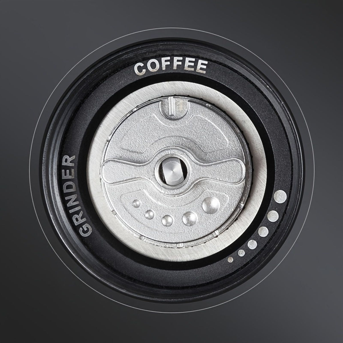 high end lattice pattern handle bean grinder image 5