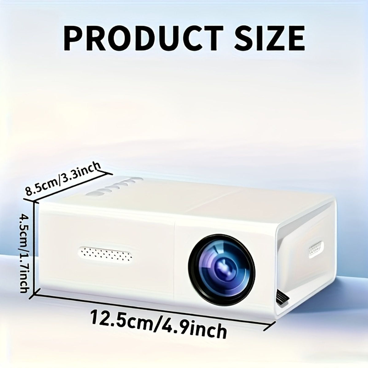 portable mini projector compact handheld no adapter included image 2
