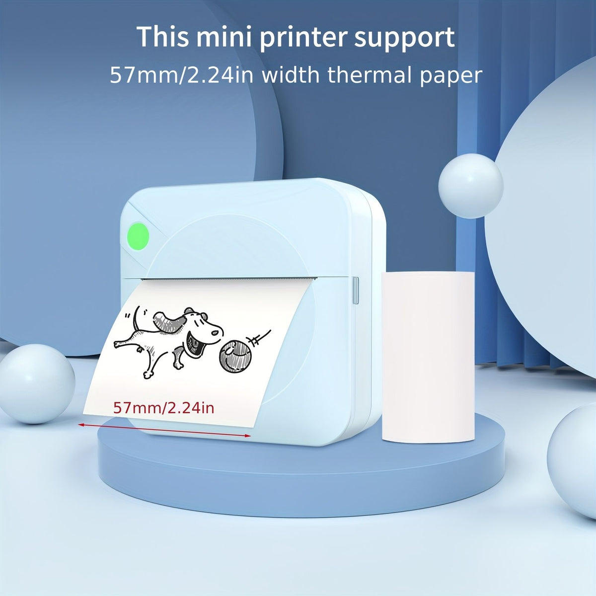 mmn portable wireless thermal printer suitable journaling image 5