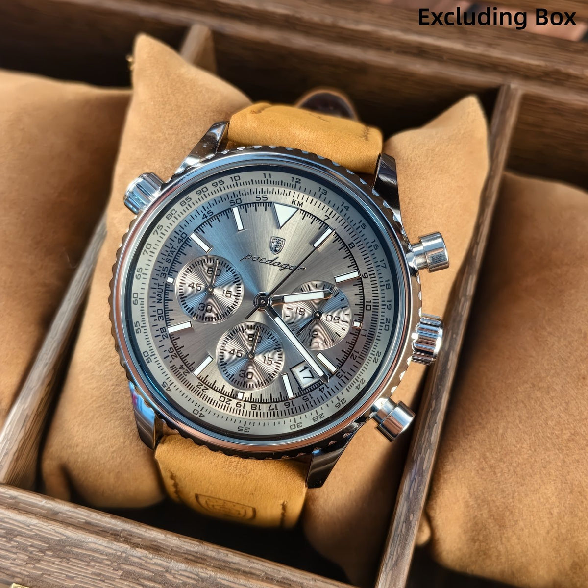 luxury business calendar chronograph multi image 13