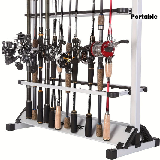 portable fishing rod holder made metal aluminum alloy