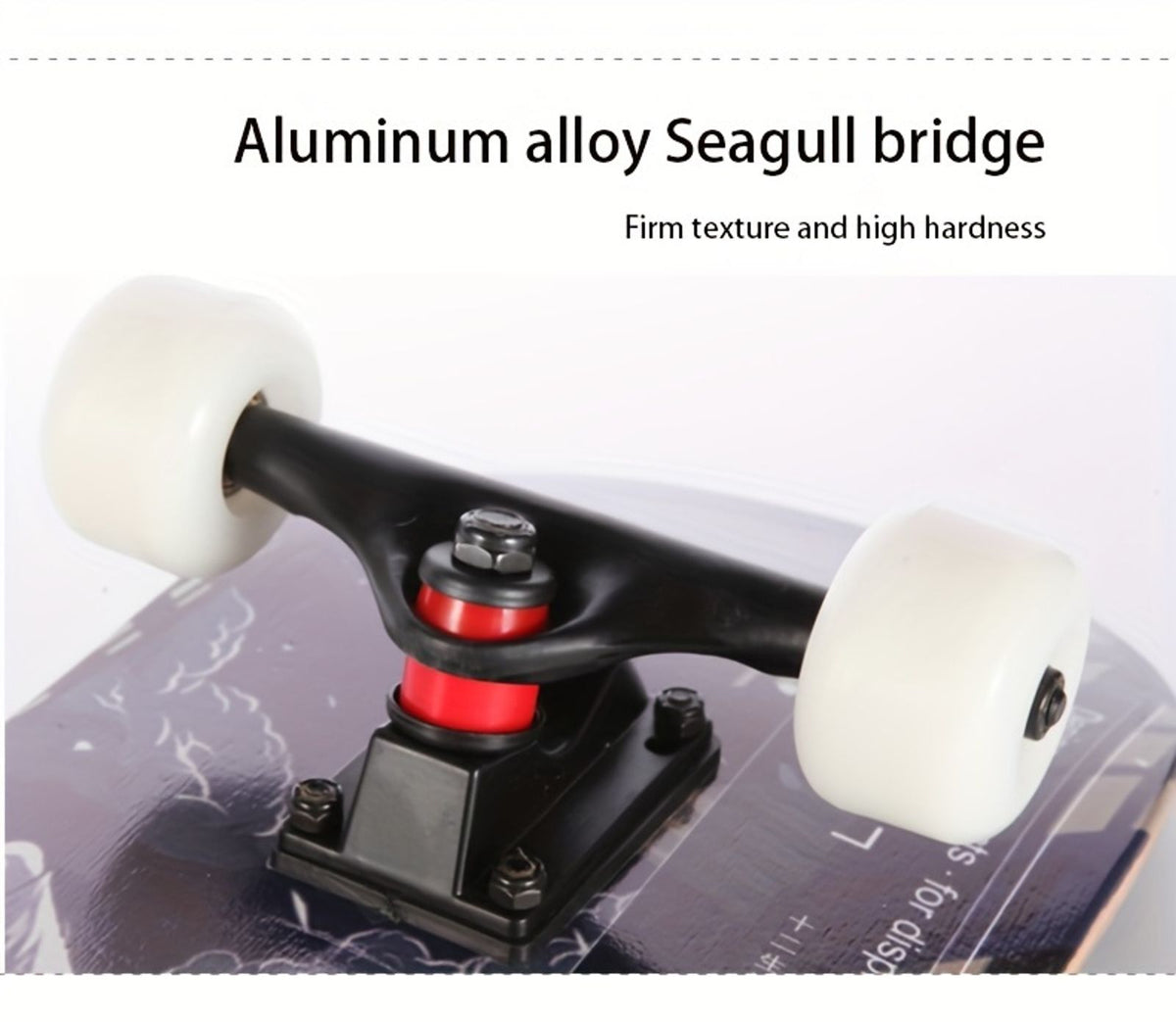 1pc complete skateboard 54 36mm 2 13 1 42in high image 6