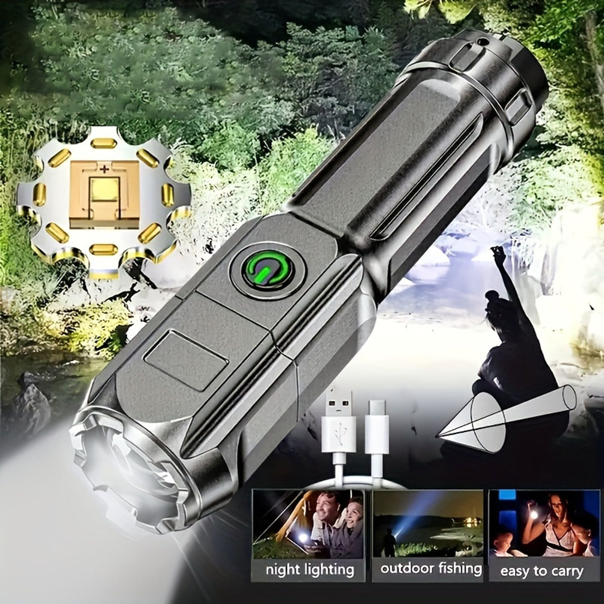 1pc 400mah 800mah flashlight image 10