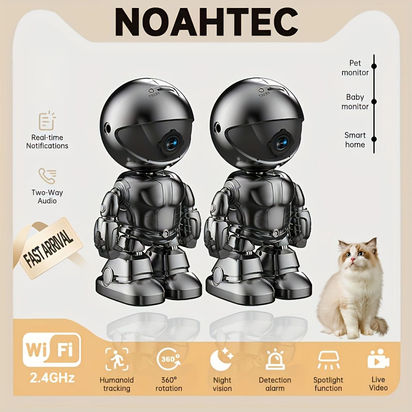 2 security camera high definition intelligent robot image 2
