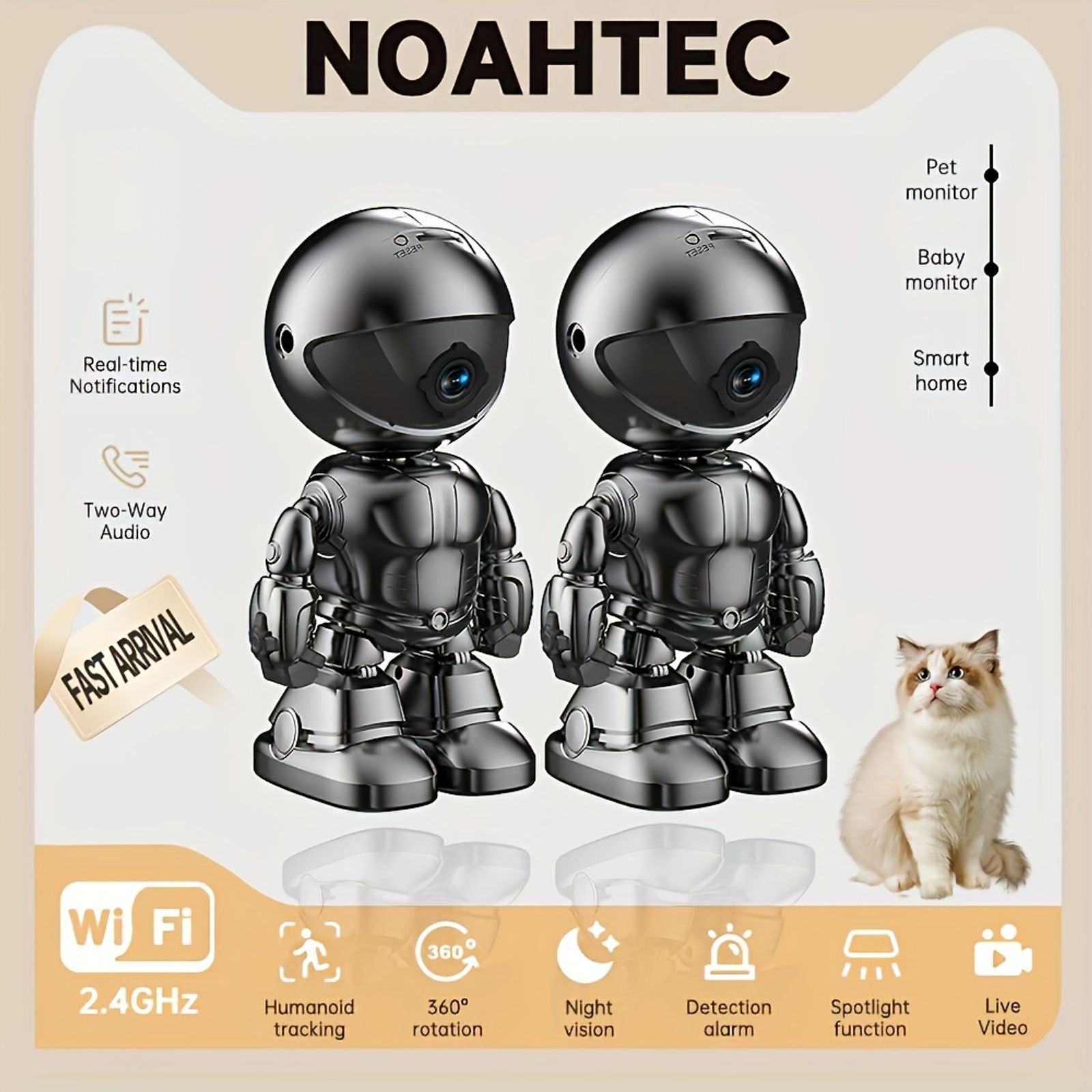 2 security camera high definition intelligent robot image 2