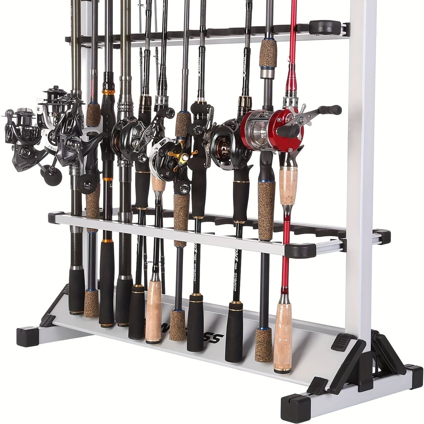 portable fishing rod holder made metal aluminum alloy image 5
