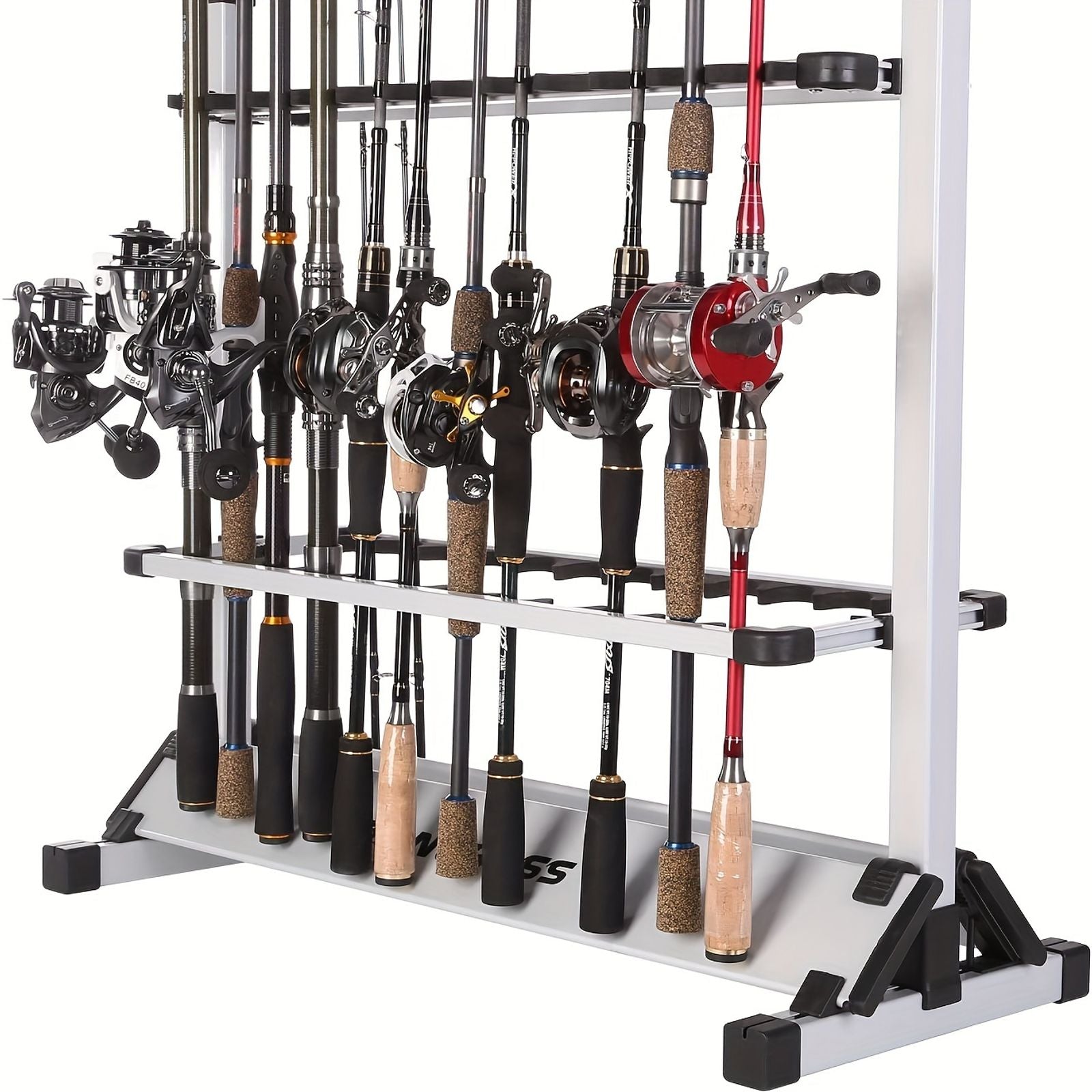 portable fishing rod holder made metal aluminum alloy image 5