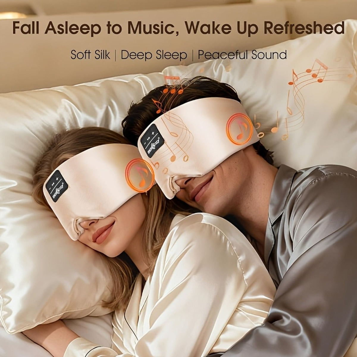 3d wireless sleep eye mask headphones features