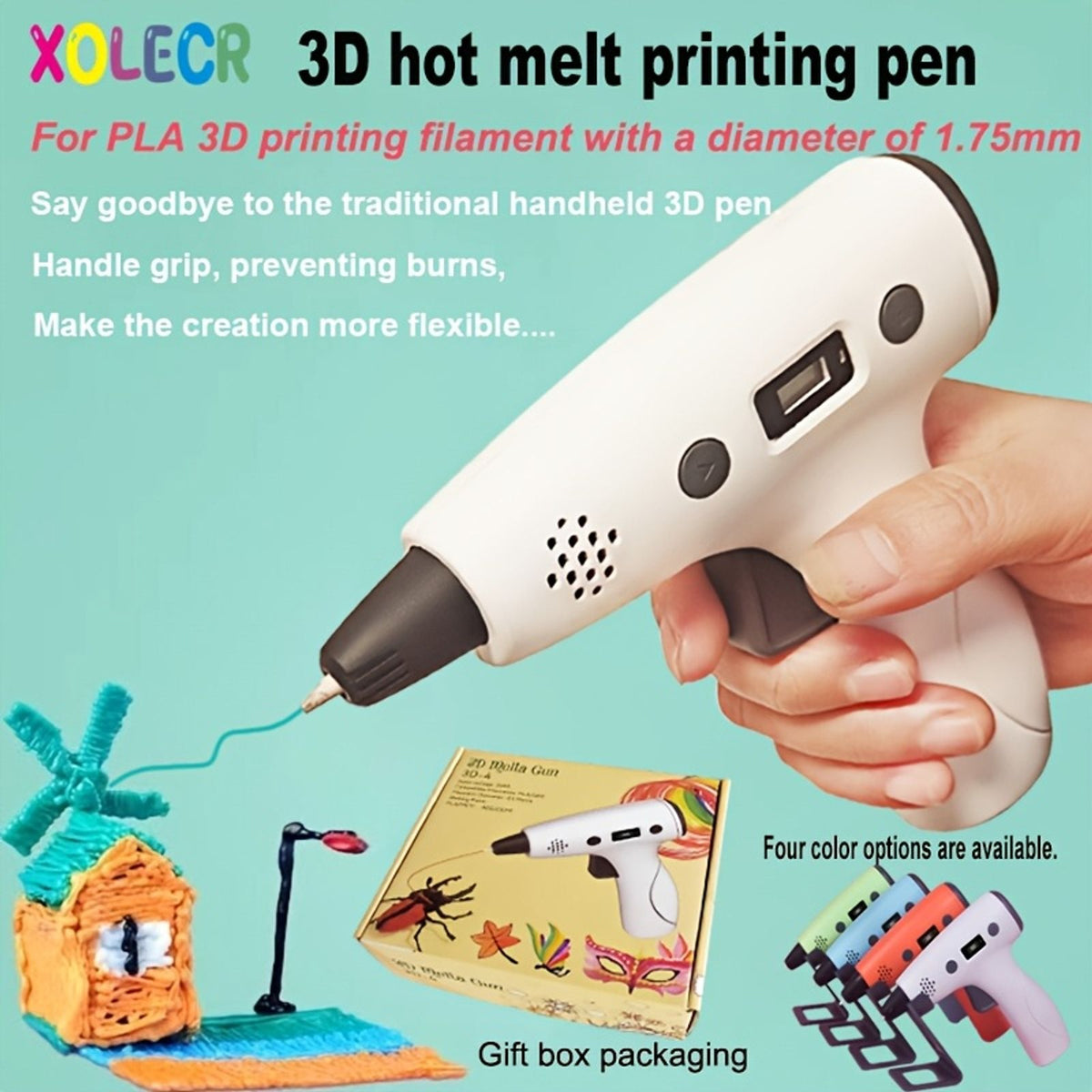 xolecr 3d printing hot pen gun multi functional image 10