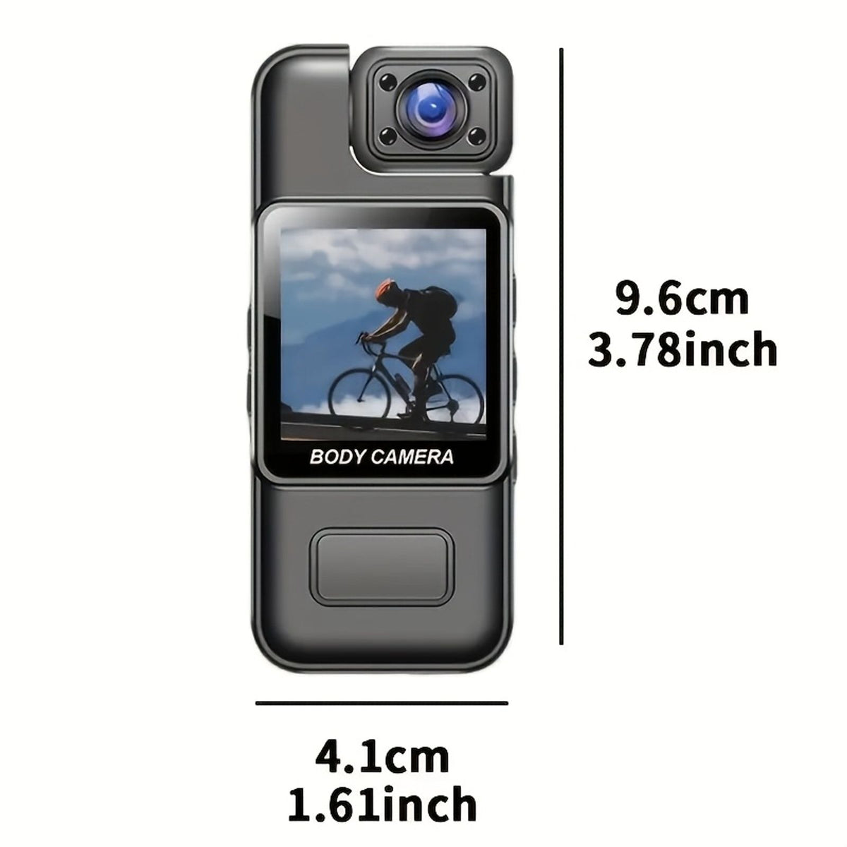 1pc 1080p recorder 1000mah rechargeable battery image 6