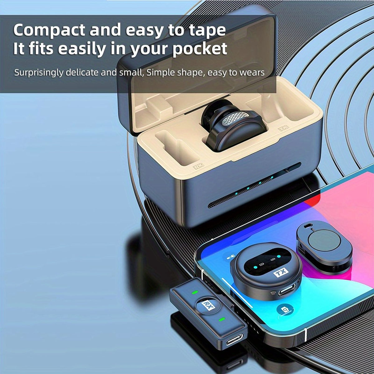 professional wireless lavalier microphone noise reduction image 9