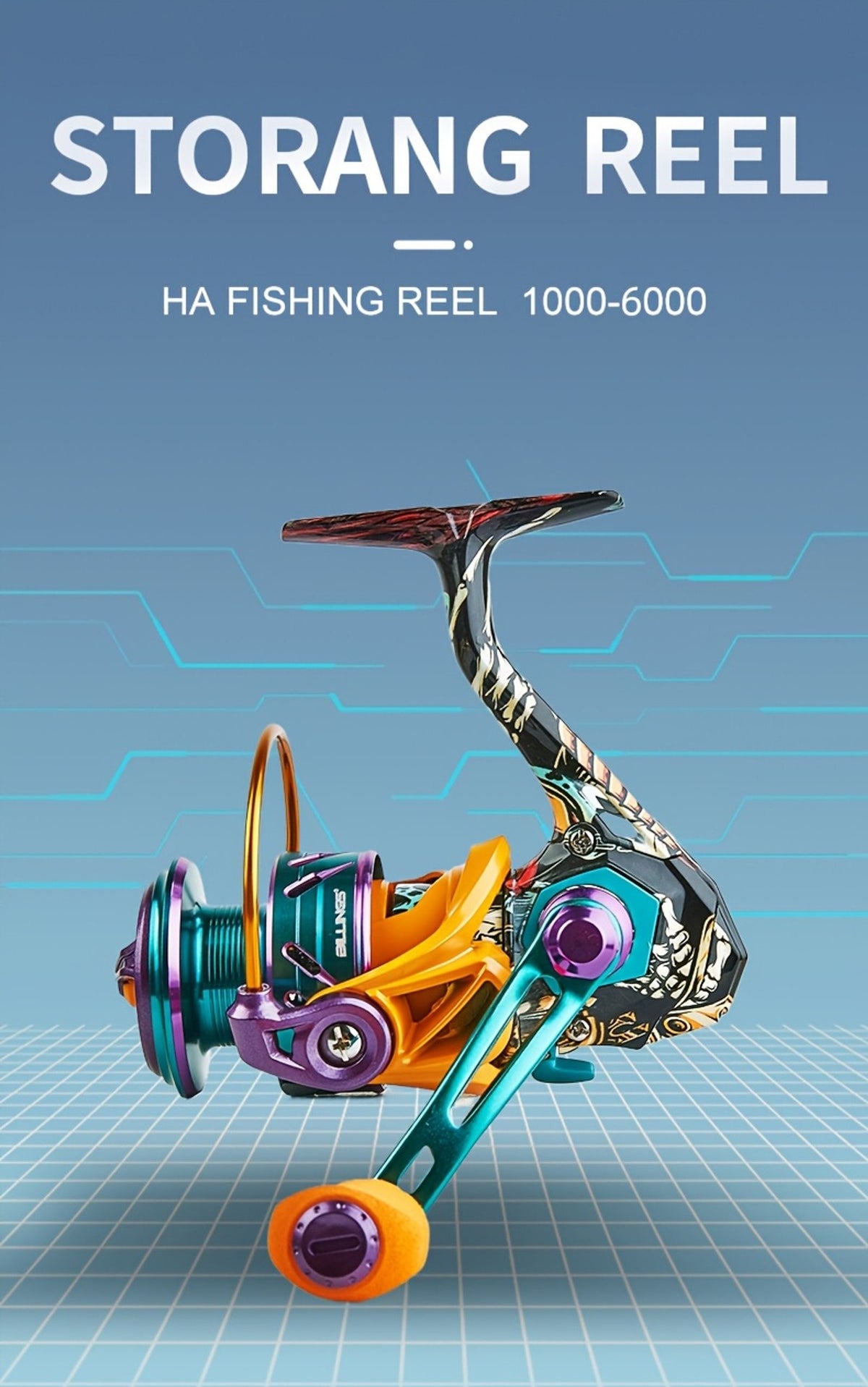 ha 1000 6000 series spinning reel image 3