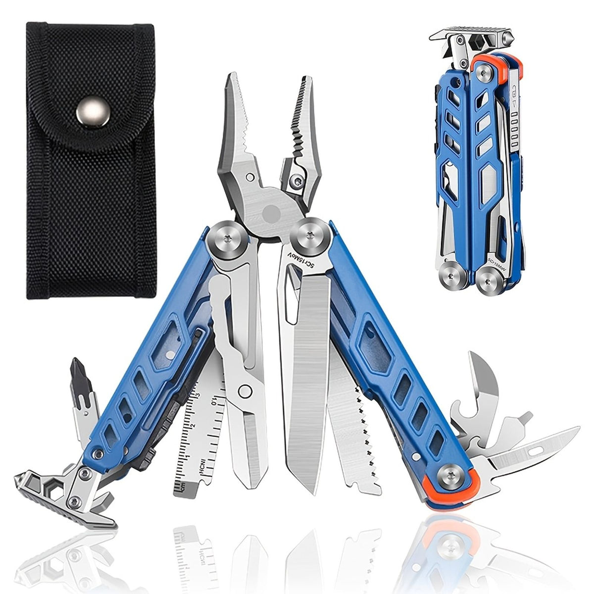 23 in 1 multitool pliers stainless steel camping survival