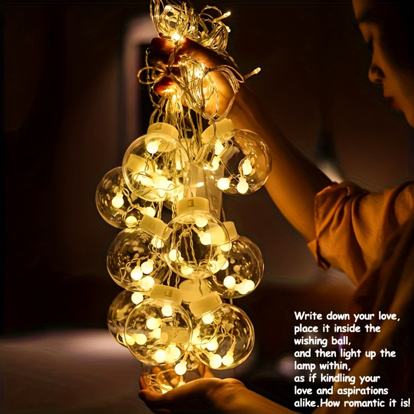 118 11 inch wishing ball light string 2025 new image 6