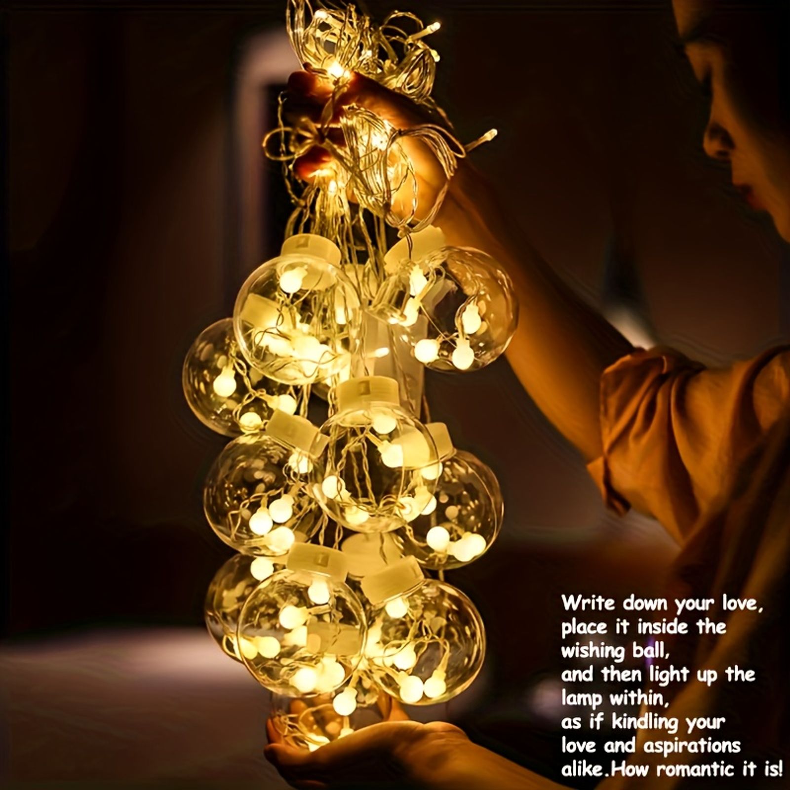 118 11 inch wishing ball light string 2025 new image 6