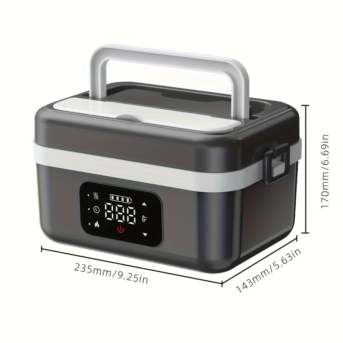 portable lunch box 8000mah rechargeable image 4