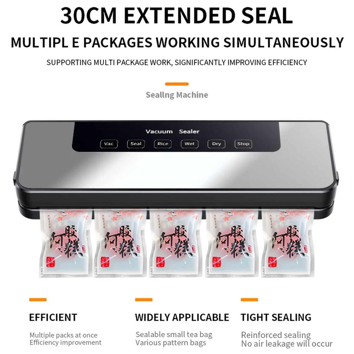 65 kpa commercial food vacuum sealer machine seal 50 free image 2