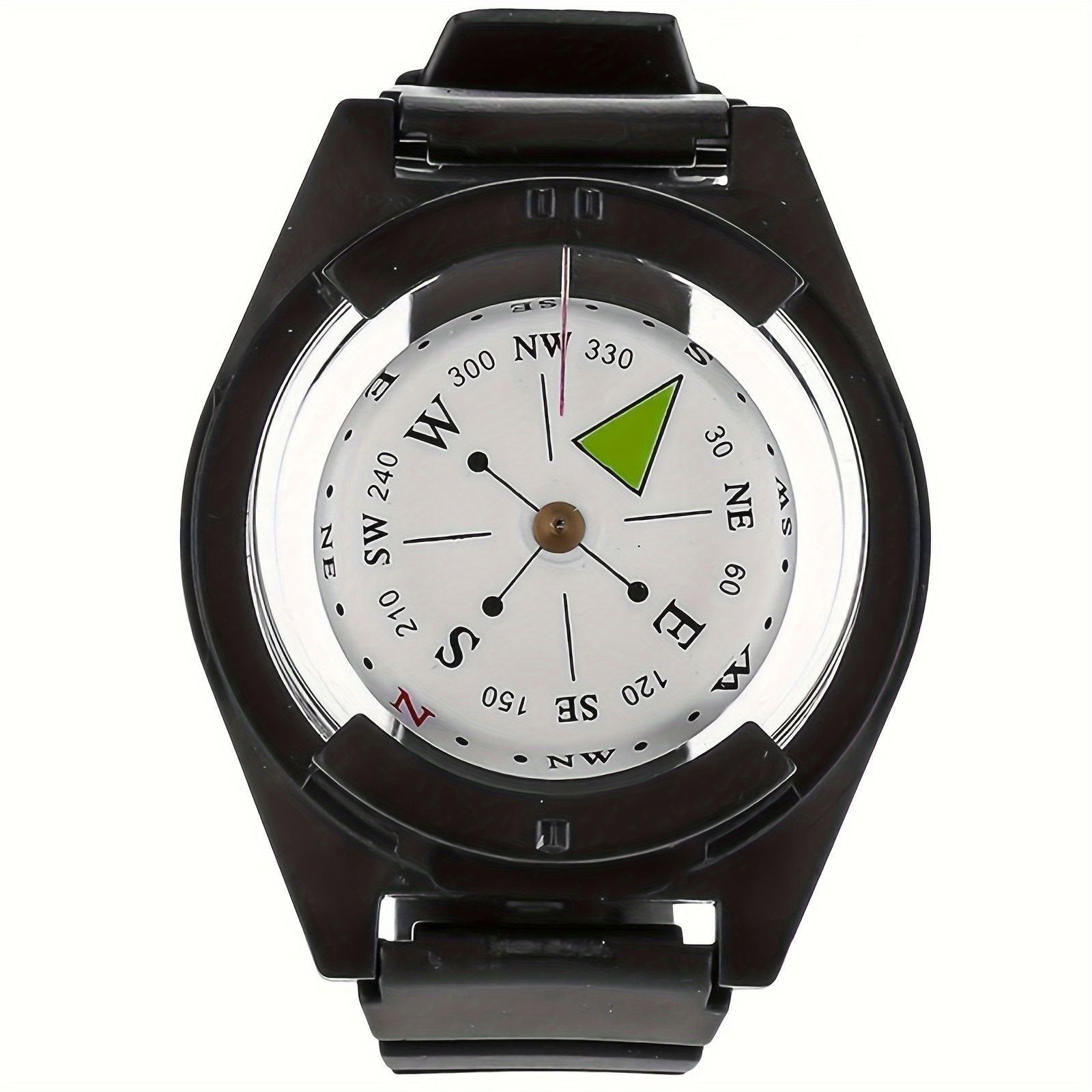 1pc portable accurate watch diving compass silicone strap image 10