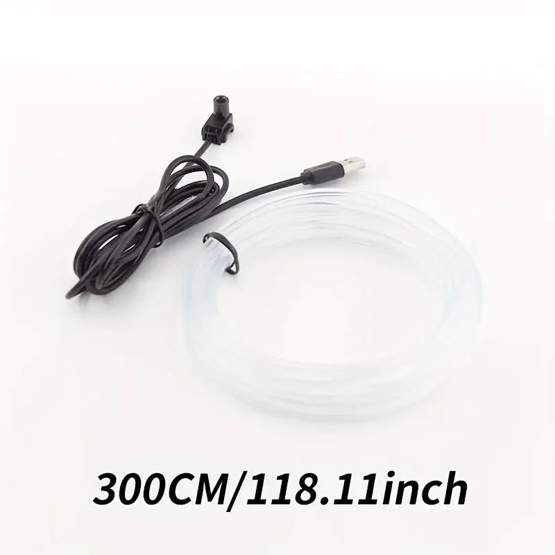 USB Powered LED Light Strip, Car Interior Decorative LED Light Strip, Multifunctional Ambient Light Strip For Room, Car, Party Decor
